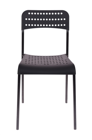 Стул UNO черный стопируемый