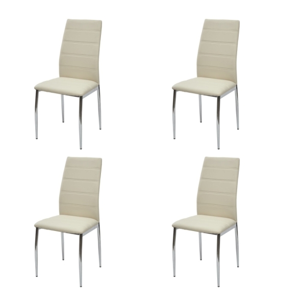 Стул DESERT 603 кремовый #614 экокожа