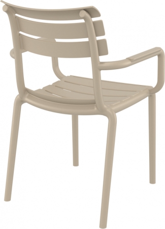 Кресло пластиковое Siesta Contract Paris бежевый
