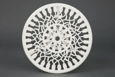 Комплект Secret De Maison Waltz of flowers белый, металл, твердое сиденье, без подлокотников