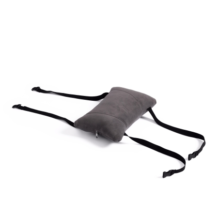 Кресло DRIVER (22) флок и ткань, серый