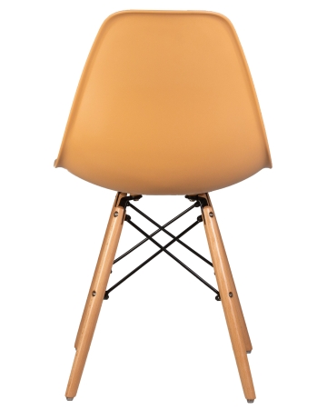 Стул обеденный DSW ножки светлый бук, персиковый NX-Y-06