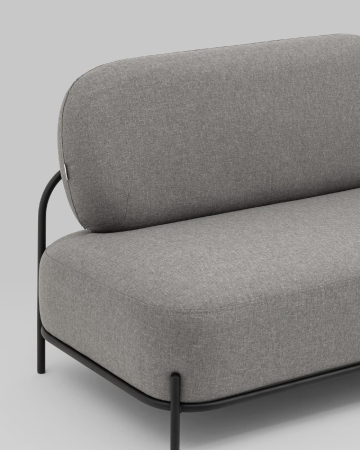 Диван Стоун рогожка серый