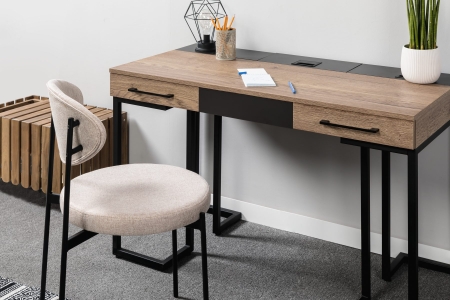 Стол рабочий Loft дуб табак, графит