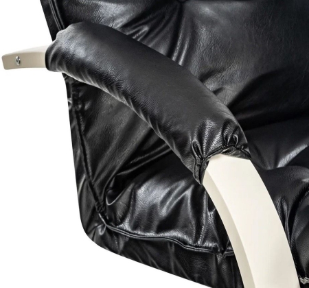 Кресло-трансформер Монако слоновая кость, экокожа Dundi 109