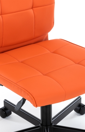 Операторское кресло EP-300 экокожа оранжевый