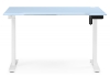 Компьютерный стол Маркос 140х80 голубой, белый