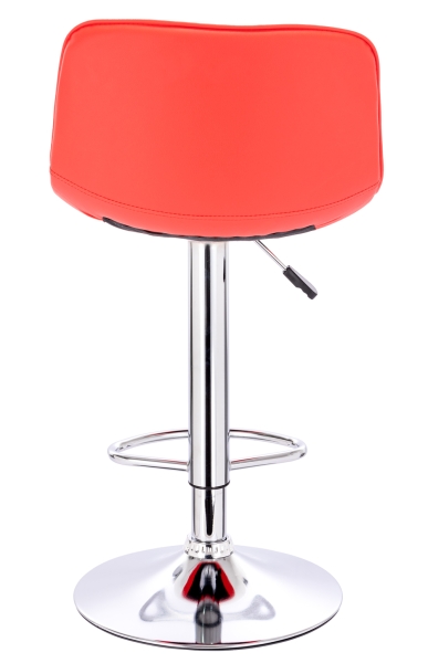 Барный стул Cooper экокожа красный