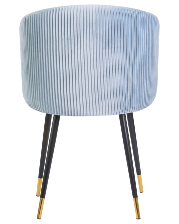 Стул обеденный MARY серо-голубой велюр 1922-6