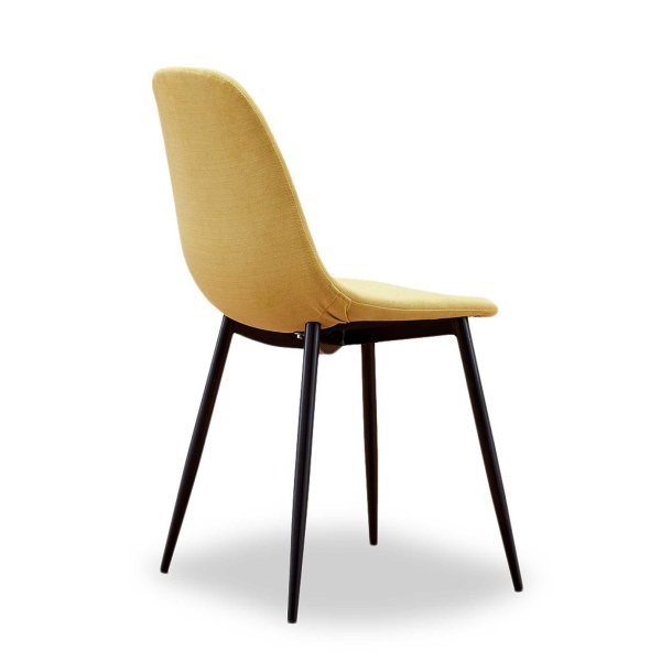 Стул DC-350 желтый, черный