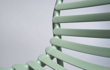 Стул пластиковый Doga Bistrot мятный