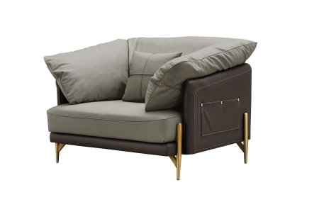 Кресло ARTE NAPPA SF035 серый