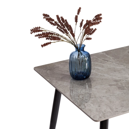 Стол обеденный Austen/Остин  серый и черный