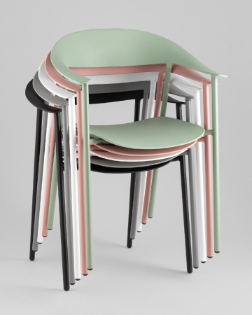 Стул Eila пластик розовый