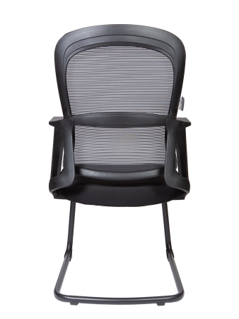 Кресло офисное Play CF черный, ткань и пластик и металл, мягкое сиденье, с подлокотниками