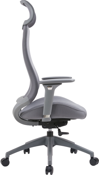 Эргономичное кресло Ant серый ткань серый
