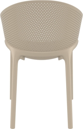 Кресло пластиковое Sky Pro бежевое