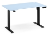 Компьютерный стол Маркос 120х75 голубой, черный