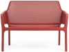 Диван пластиковый Net Bench красный