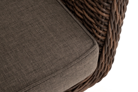 "Прованс" кресло из искусственного ротанга, коричневый