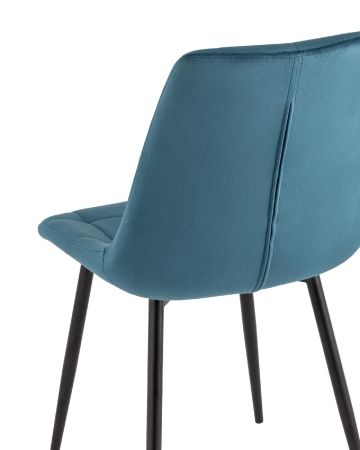 Стул Флекс New велюр сине-зеленый