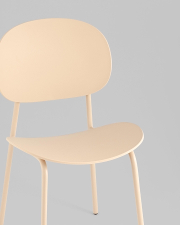 Стул Edie пластик желтый