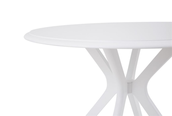 Стол Пекин нераздвижной 100*100 белый