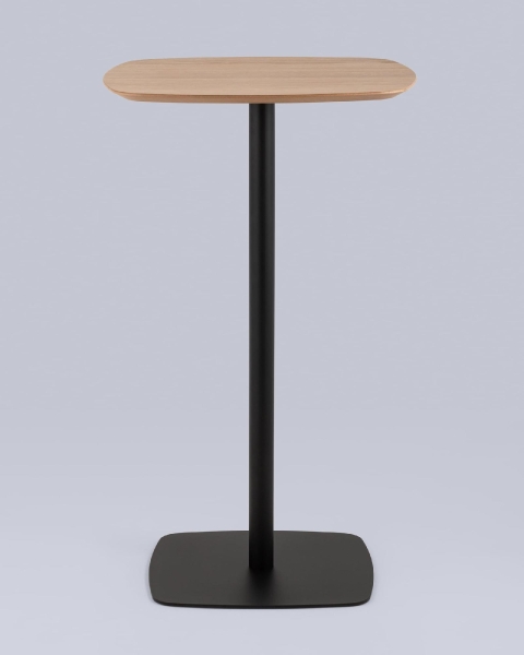 Стол барный Form 60*60 светлое дерево/черный