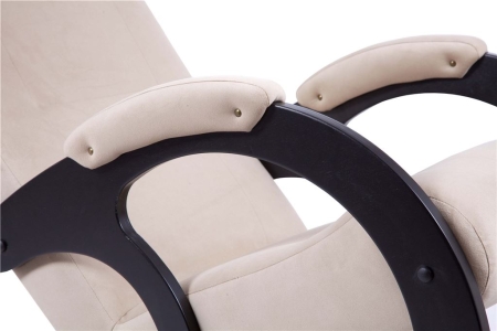 Кресло-качалка 3 венге, ткань V 18