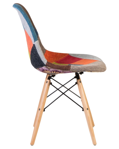 Стул обеденный LMZL-PP623 ножки светлый бук сиденья мозаика