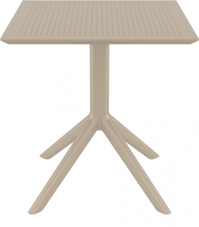 Стол пластиковый Siesta Contract Sky Table 70 бежевый