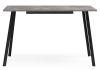 Стол деревянный Кортни 117 (157) x 77 бетон светлый, черный матовый