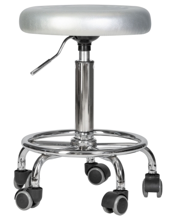 Табурет мастера BILLY серебрянный