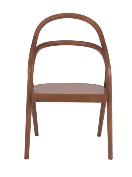 Полукресло венское Orion светлый орех, жесткое сиденье