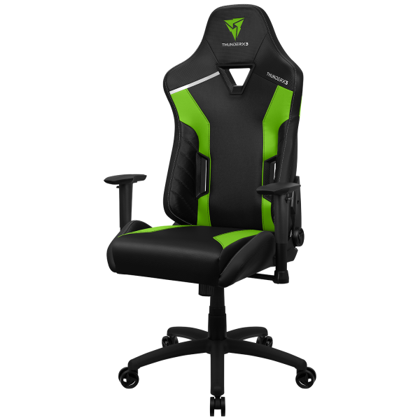 Кресло компьютерное игровое ThunderX3 TC3 MAX Neon зеленый