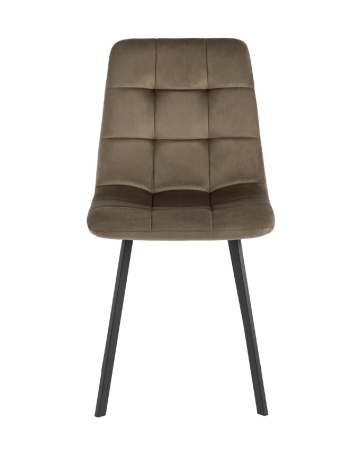 Стул обеденный Chilly коричневый велюр