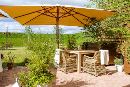 "Латте" плетеное кресло из искусственного ротанга, соломенный