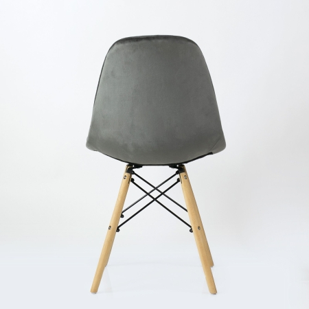 Стул Pulsante темно-серый велюр