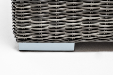 "Боно" кресло из искусственного ротанга, графит