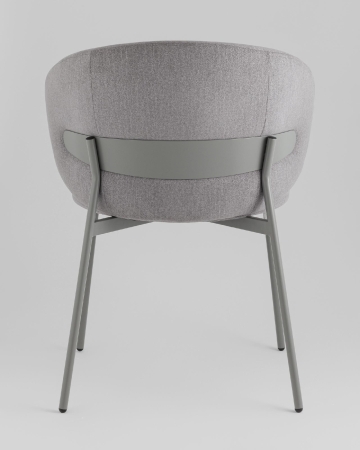 Стул Блейз велюр серый