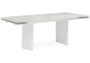 Керамический стол Монерон 200x100 дерево, белый