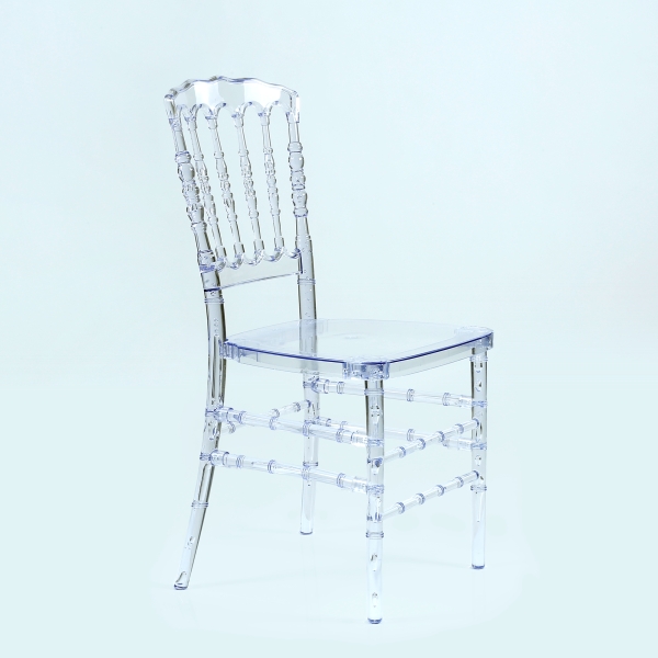 Стул N-104 Napoleon прозрачный банкетный разборный
