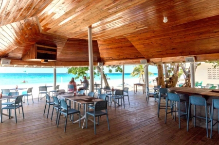 Стул пластиковый барный Lido тортора