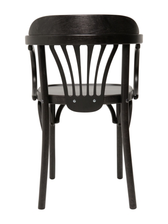 Деревянный стул Венский венге с твердым сиденьем