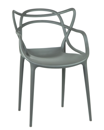 Набор 4 шт Стул обеденный MASTERS, темно-серый (GR-04)