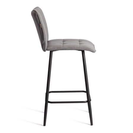 Полубарный стул Бари серый