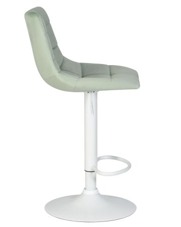 Стул барный TAILOR белый пудрово-мятный велюр MJ9-87