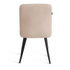 Стул обеденный Medeo бежевый велюр