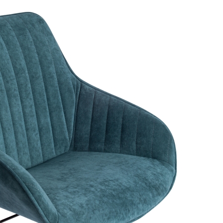 Кресло DUBLIN велюр Clermon, малахит