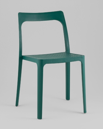 Стул обеденный Marty пластиковый темно-бирюзовый